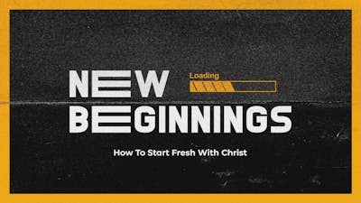 New Beginnings How To Start Fresh Loading Icon | Church Motion Graphics