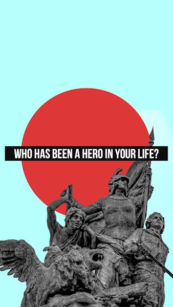 Who Has Been A Hero In Your Life Statues Story Church Motion Graphics Who Has Been A Hero In Your Life Statues Story Church Motion Graphics